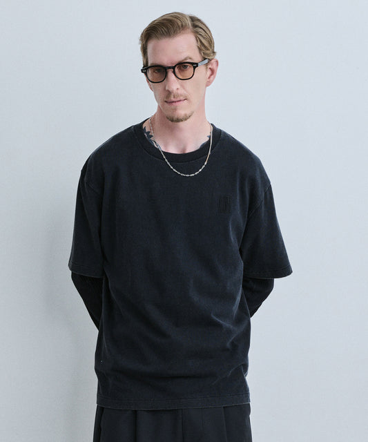JIEDA EMBROIDERY FADE TEE