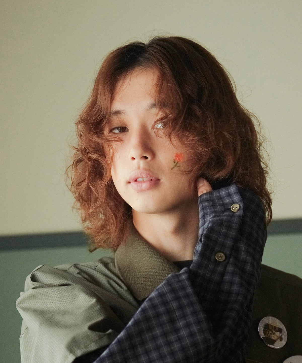 DOPE MIXTURE SHIRT JACKET