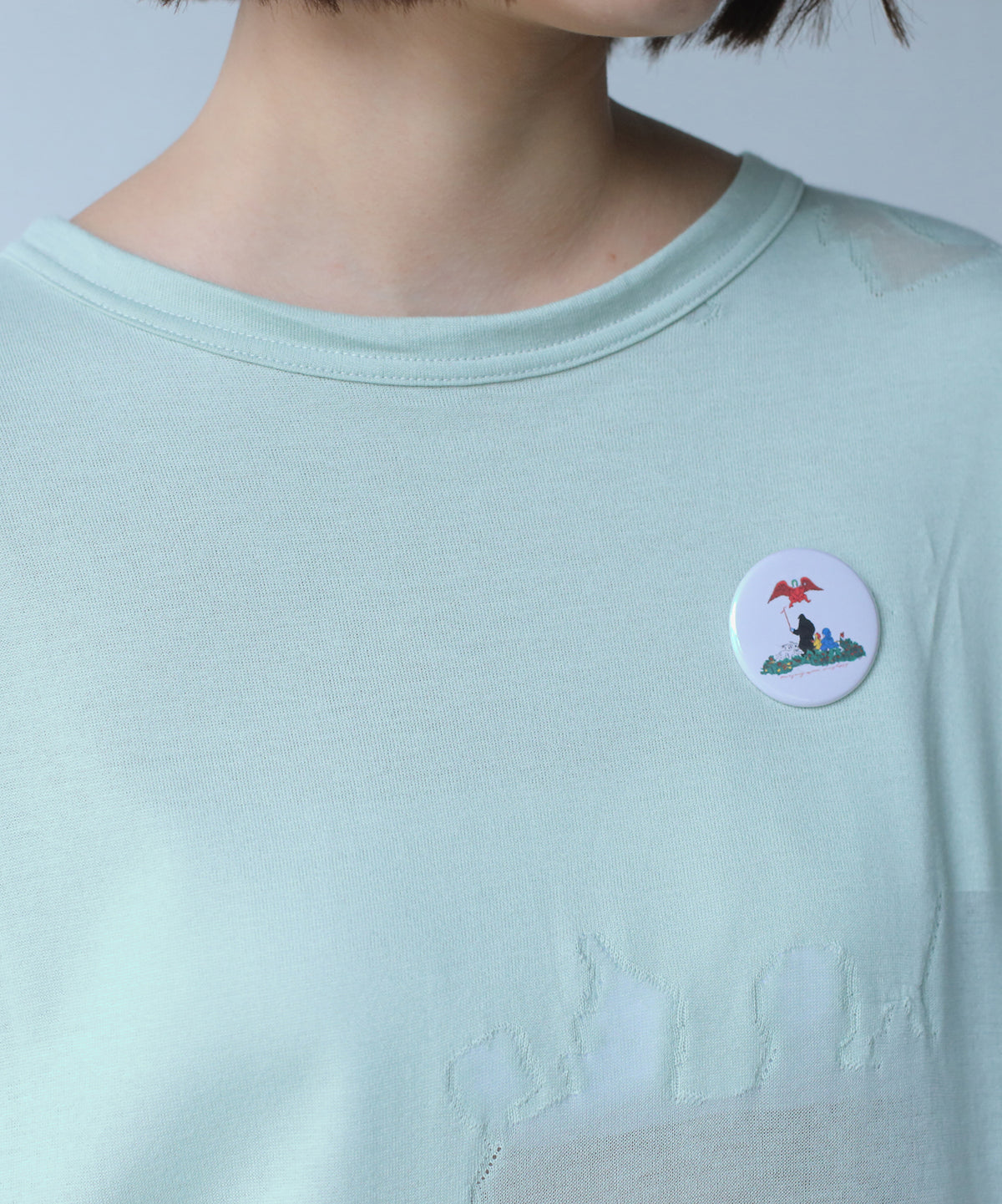 SHEER TALES WIDE TEE