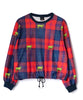 PRINT FLEECE PULLOVER TOP 【納期9月下旬】