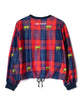 PRINT FLEECE PULLOVER TOP 【納期9月下旬】