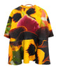 PRINT RIB FLARE HALF SLEEVE C/S【納期4月下旬】