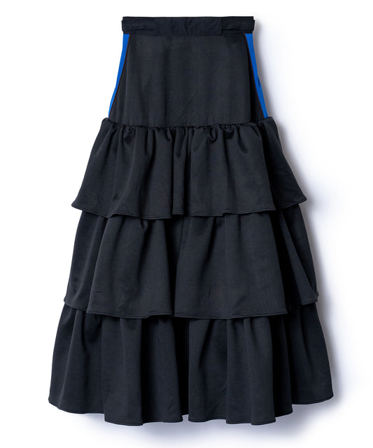 JERSEY TIERED SKIRT