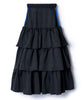 JERSEY TIERED SKIRT【商品納期 2月下旬】