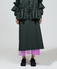 TULLE LAYERED NYLON SKIRT【商品納期 2月下旬】