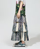 DIRECT PRINT RIB GATHER LONG SKIRT【商品納期 3月下旬】