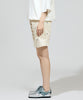 FLOWER EMBROIDERY TUCK SHORTS( feat.UNIVERSALOVERALL)【商品納期 3月下旬】