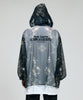 PRINT MESH ZIPUP PARKA【商品納期 3月下旬】