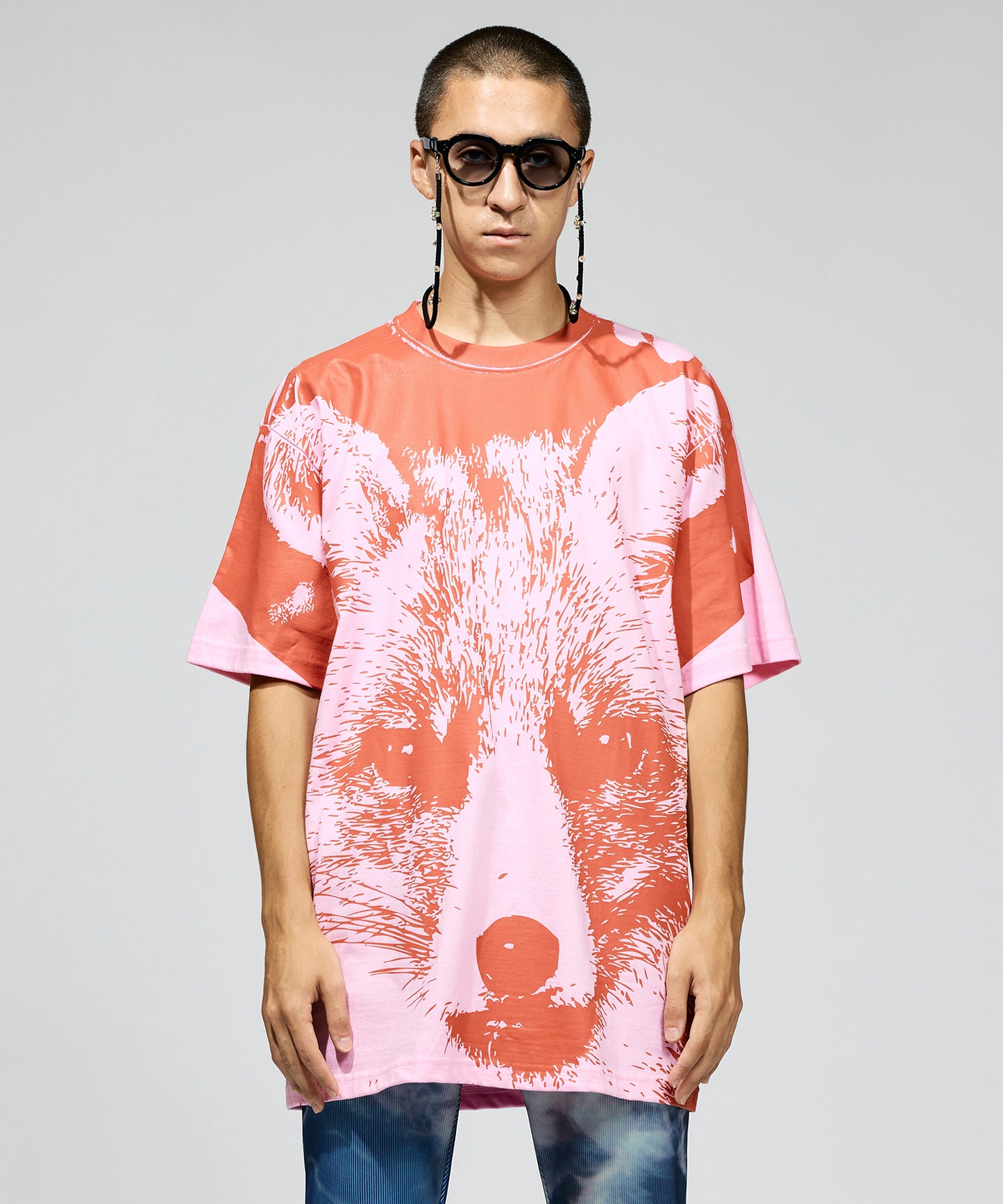 PRINT BIG T-SHIRT(fox)