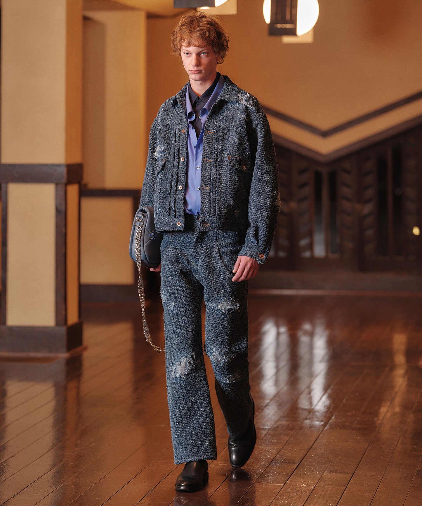 PUNCHING DENIM JACKET