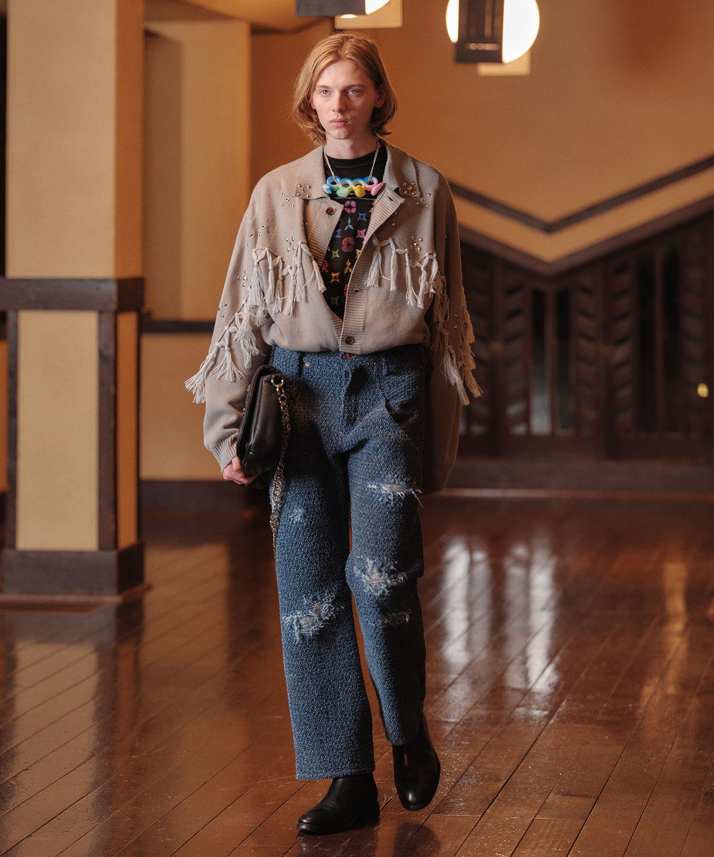 WESTERN KNIT CARDIGAN