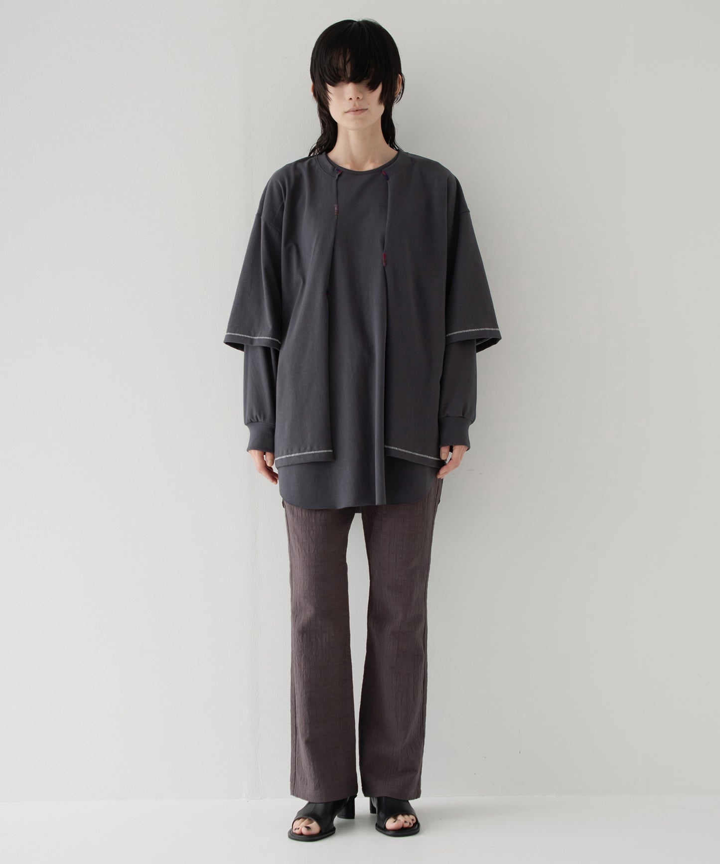 vintage-style open-front top