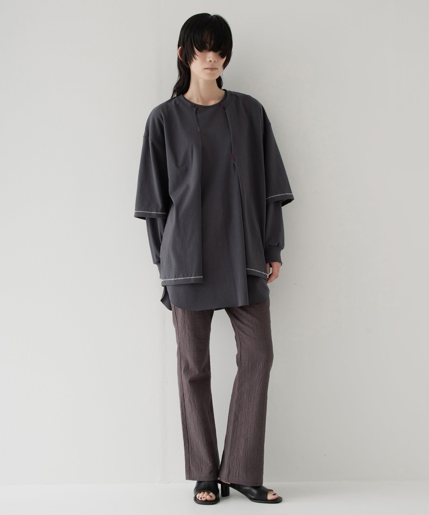 vintage-style open-front top