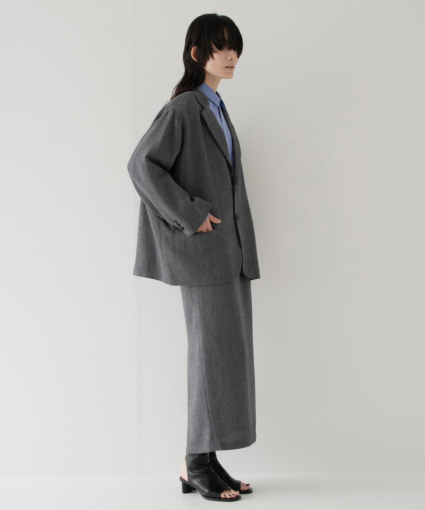 summer wool 2B jacket