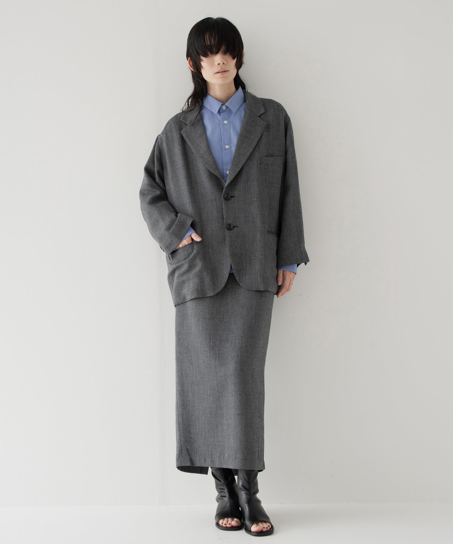 summer wool 2B jacket