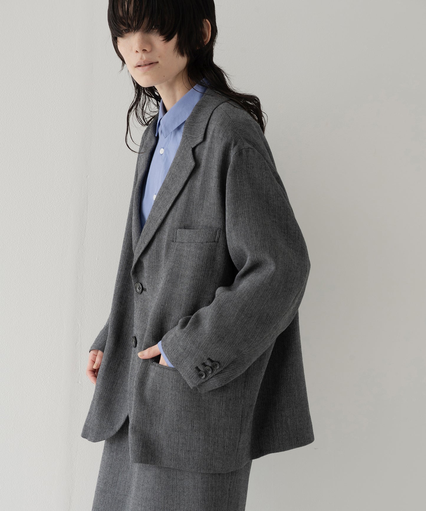 summer wool 2B jacket