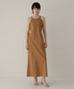 single jersey halter neck dress【商品納期 3月下旬】