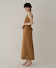 single jersey halter neck dress【商品納期 3月下旬】