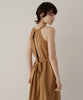 single jersey halter neck dress【商品納期 3月下旬】