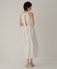 single jersey halter neck dress【商品納期 3月下旬】