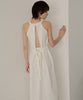 single jersey halter neck dress【商品納期 3月下旬】