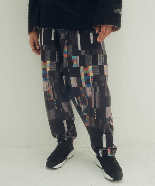 Glitchcheck Wide Pants