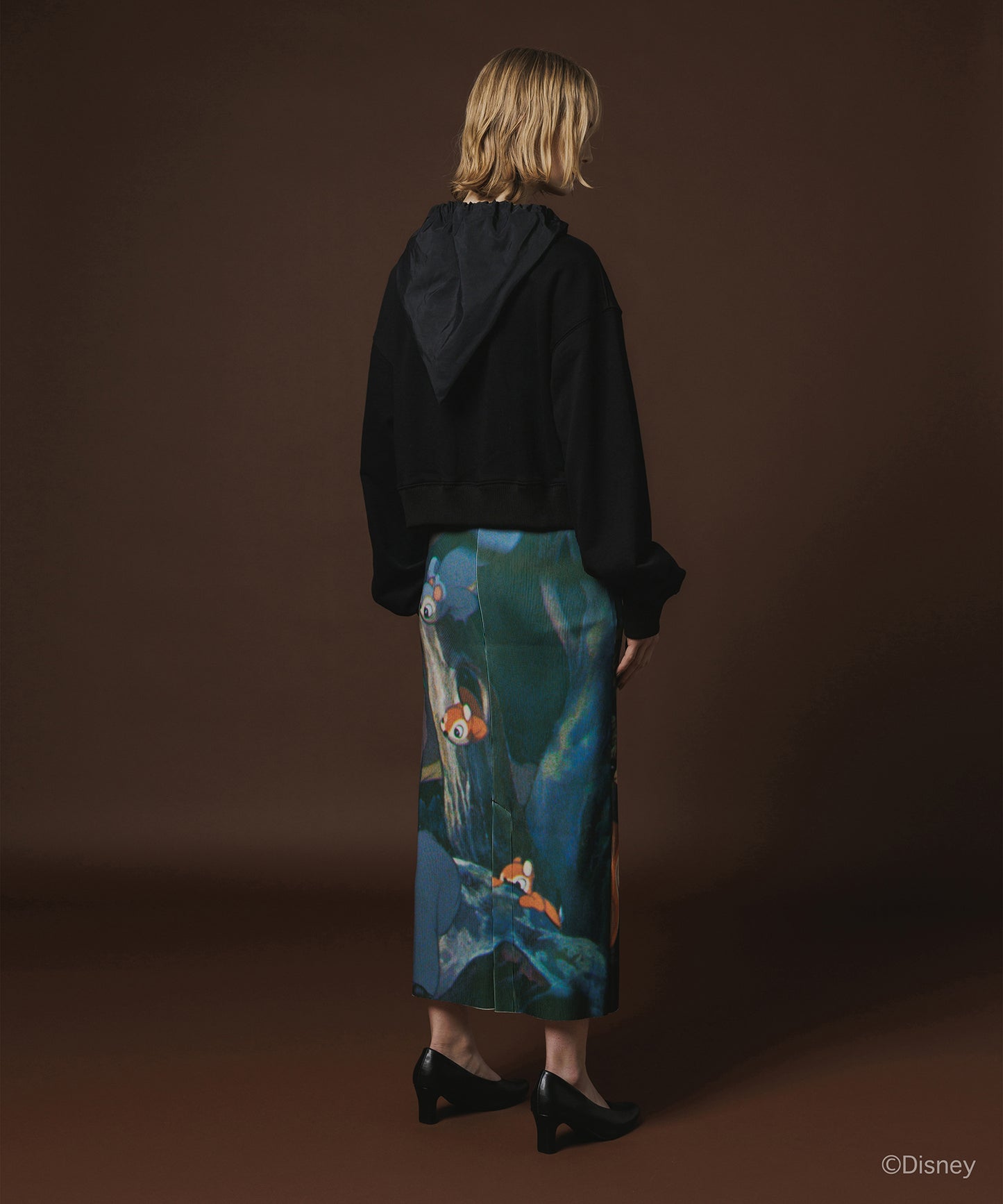 Disney 『Snow White』 NON TOKYO 　RINT RIB SKIRT