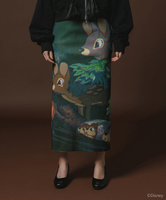 Disney 『Snow White』 NON TOKYO 　RINT RIB SKIRT