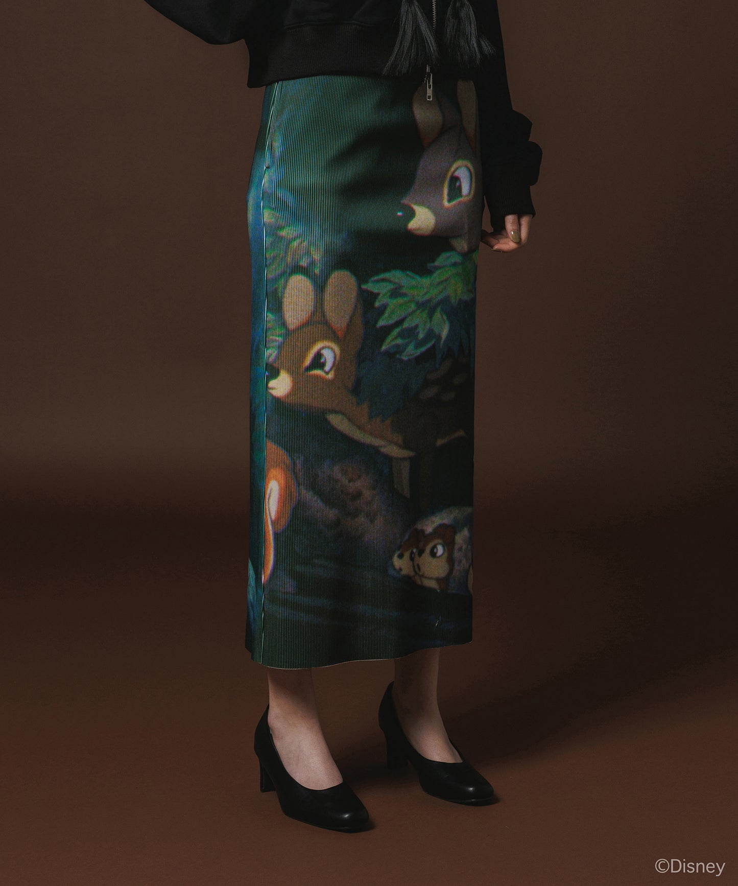 Disney 『Snow White』 NON TOKYO 　RINT RIB SKIRT