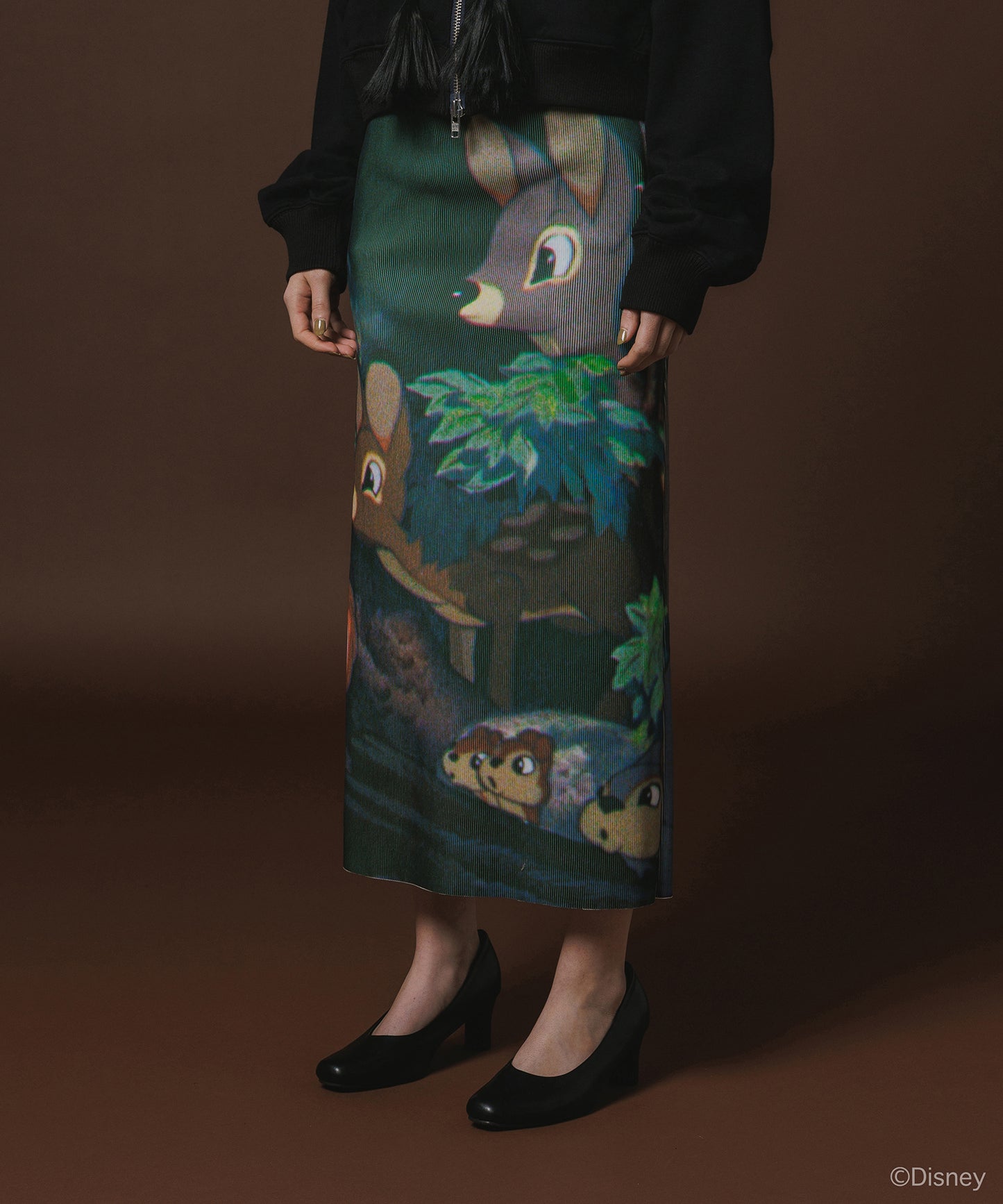 Disney 『Snow White』 NON TOKYO 　RINT RIB SKIRT