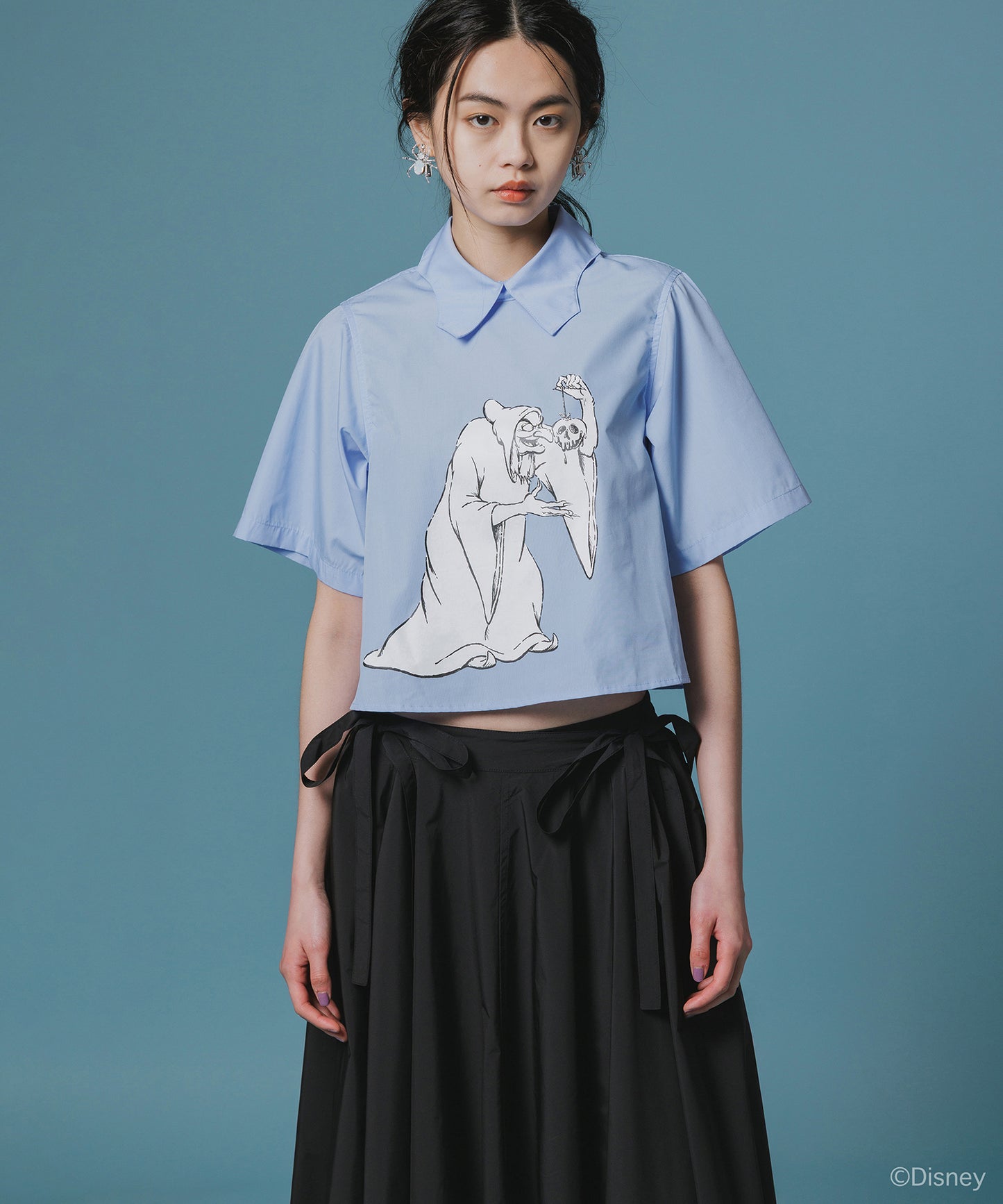 Disney 『Snow White』 NON TOKYO 　PULLOVER BATS SHIRT