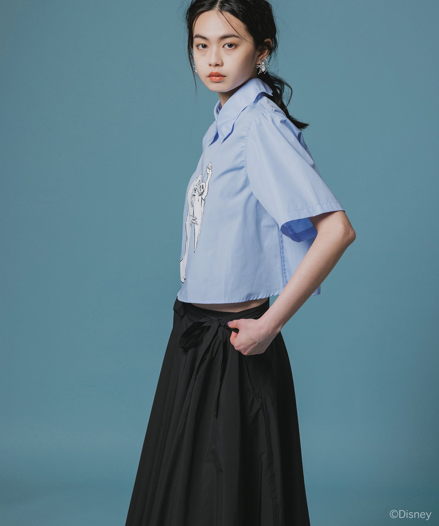 Disney 『Snow White』 NON TOKYO 　PULLOVER BATS SHIRT