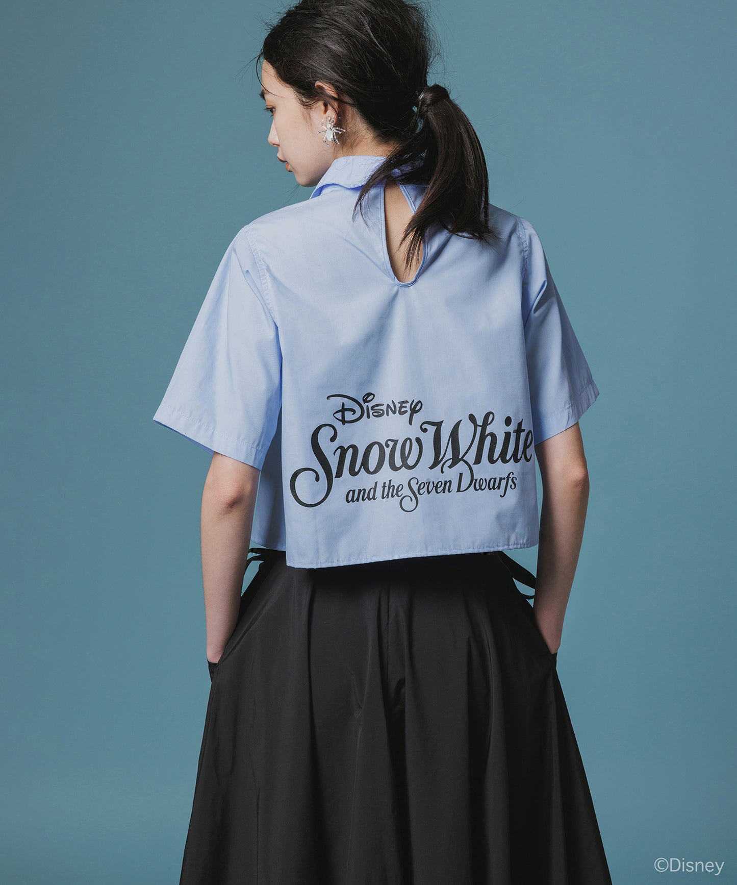 Disney 『Snow White』 NON TOKYO 　PULLOVER BATS SHIRT