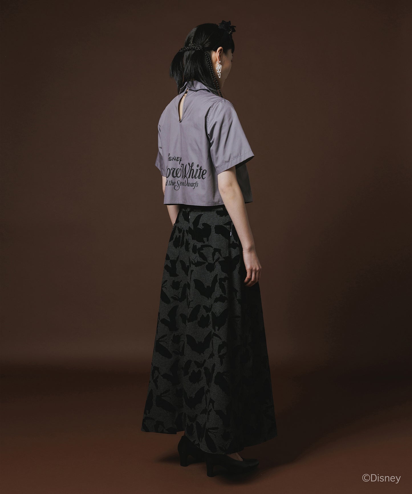 Disney 『Snow White』 NON TOKYO 　PULLOVER BATS SHIRT