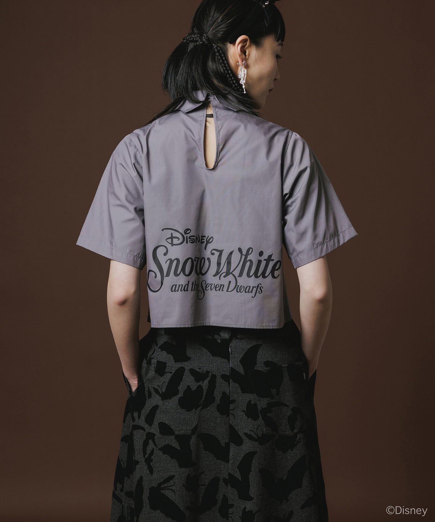 Disney 『Snow White』 NON TOKYO 　PULLOVER BATS SHIRT