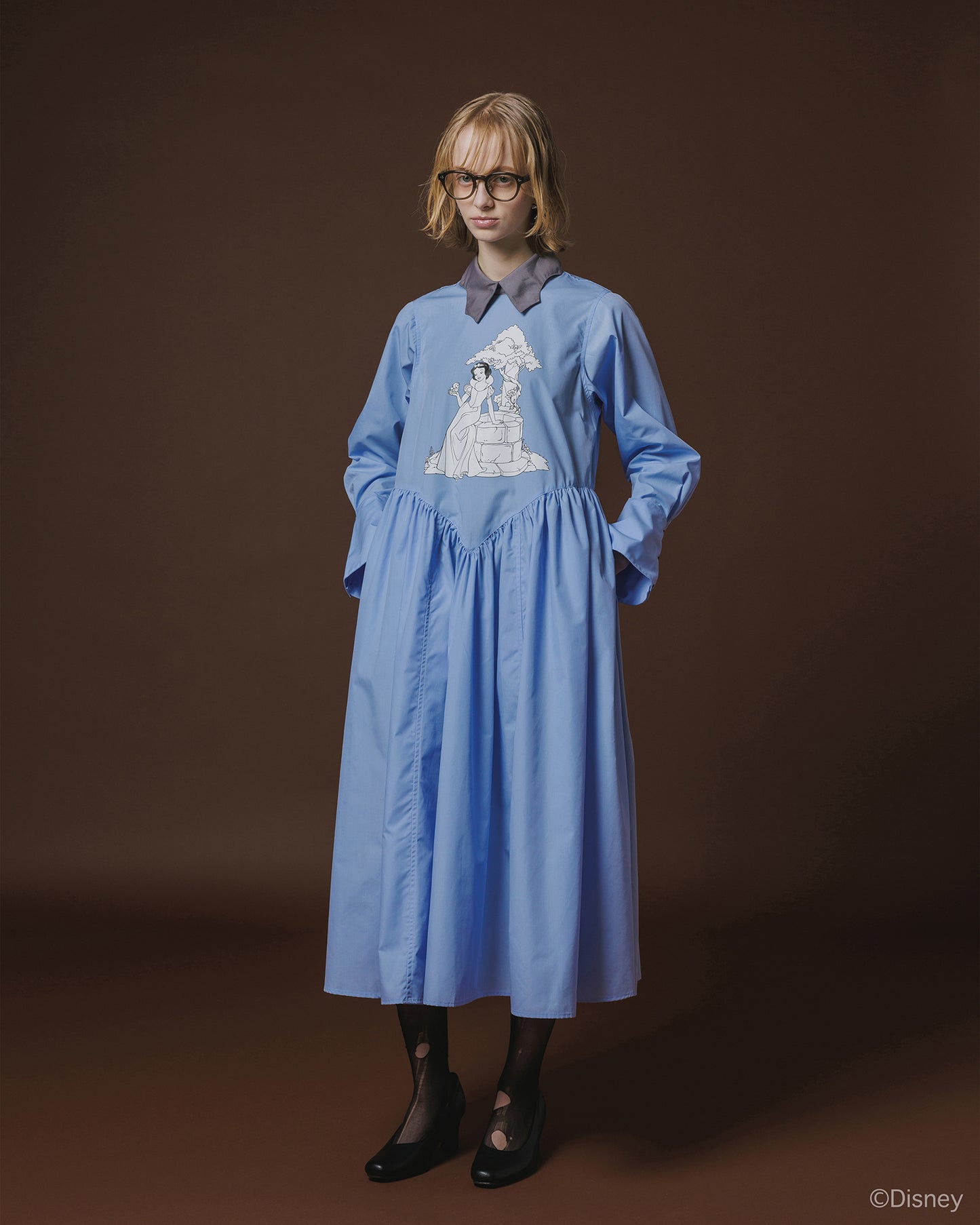 Disney 『Snow White』 NON TOKYO 　PULLOVER BATS SHIRT O/P