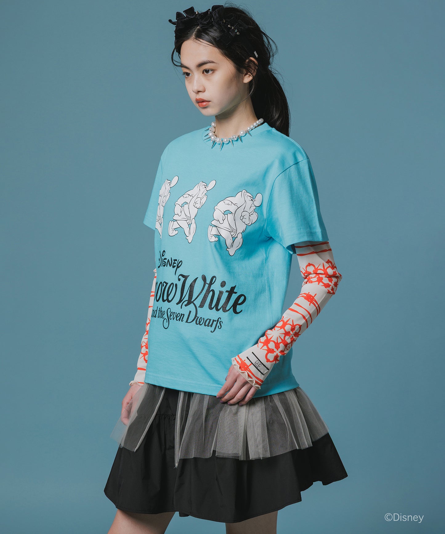 Disney 『Snow White』 NON TOKYO 　PRINT SHORT T-SHIRT(DWARFS)  PRINT T-SHIRT(GRUMPY)