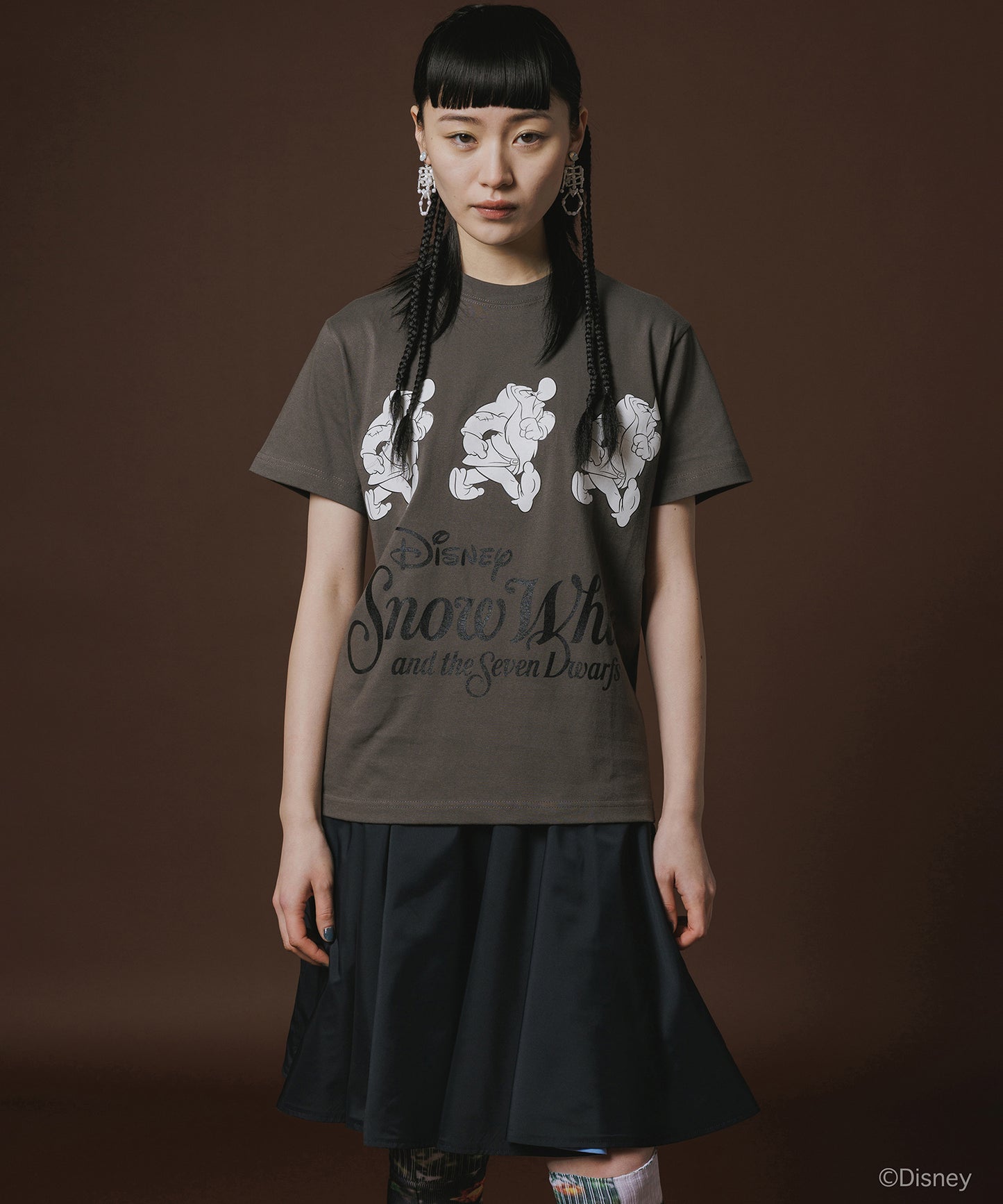 Disney 『Snow White』 NON TOKYO 　PRINT SHORT T-SHIRT(DWARFS)  PRINT T-SHIRT(GRUMPY)