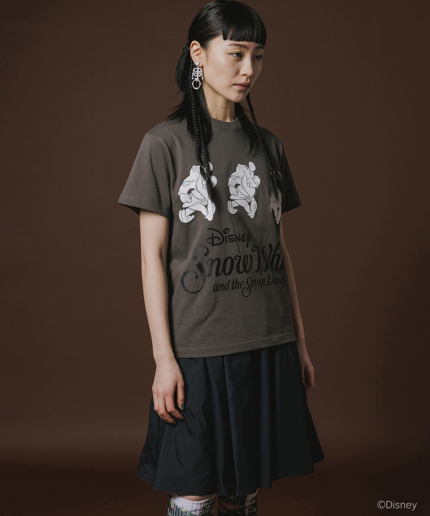 Disney 『Snow White』 NON TOKYO 　PRINT SHORT T-SHIRT(DWARFS)  PRINT T-SHIRT(GRUMPY)