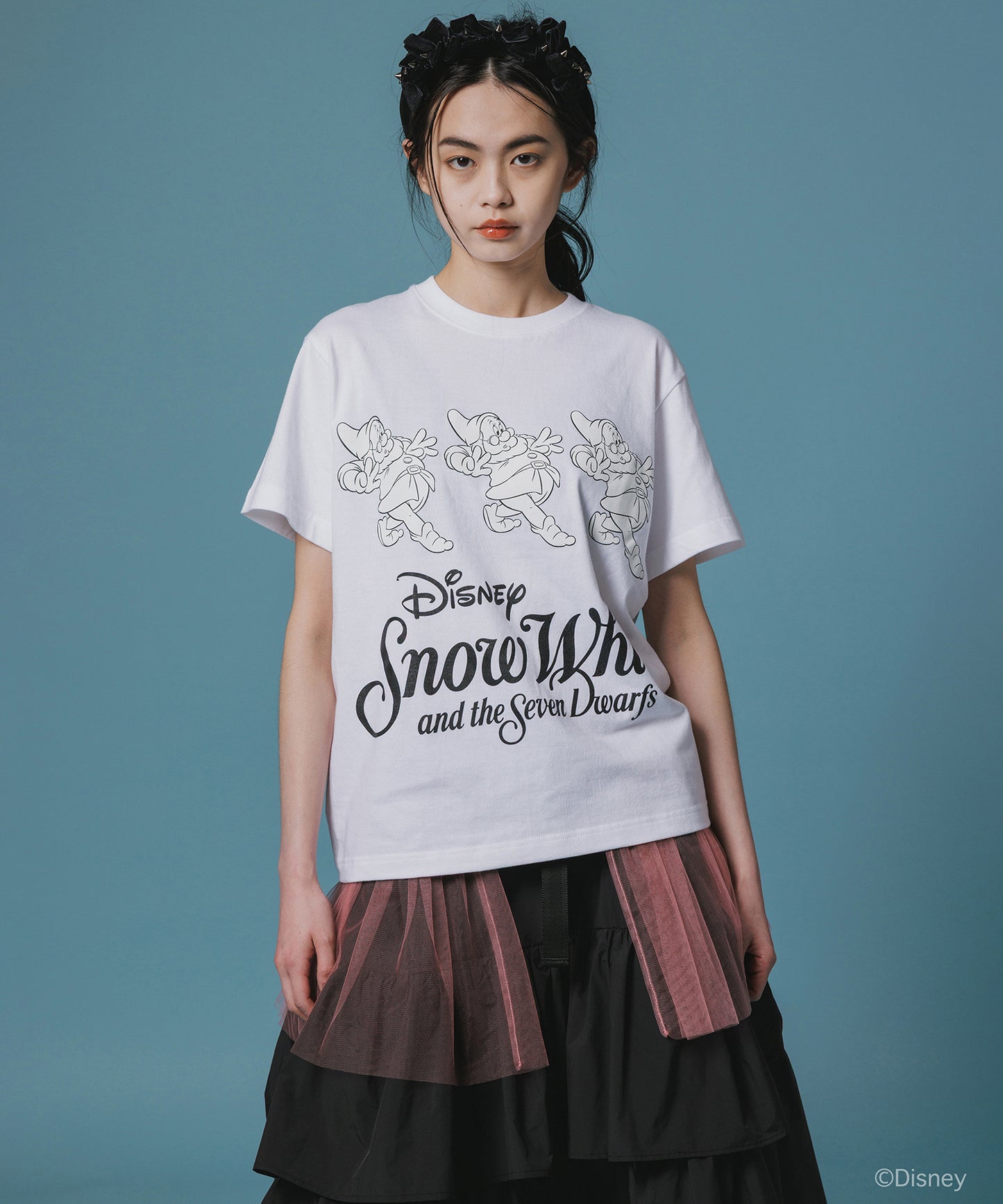 Disney 『Snow White』 NON TOKYO 　 PRINT T-SHIRT(DOC)