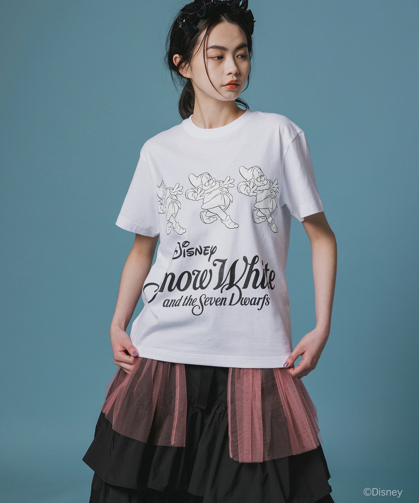 Disney 『Snow White』 NON TOKYO 　 PRINT T-SHIRT(DOC)