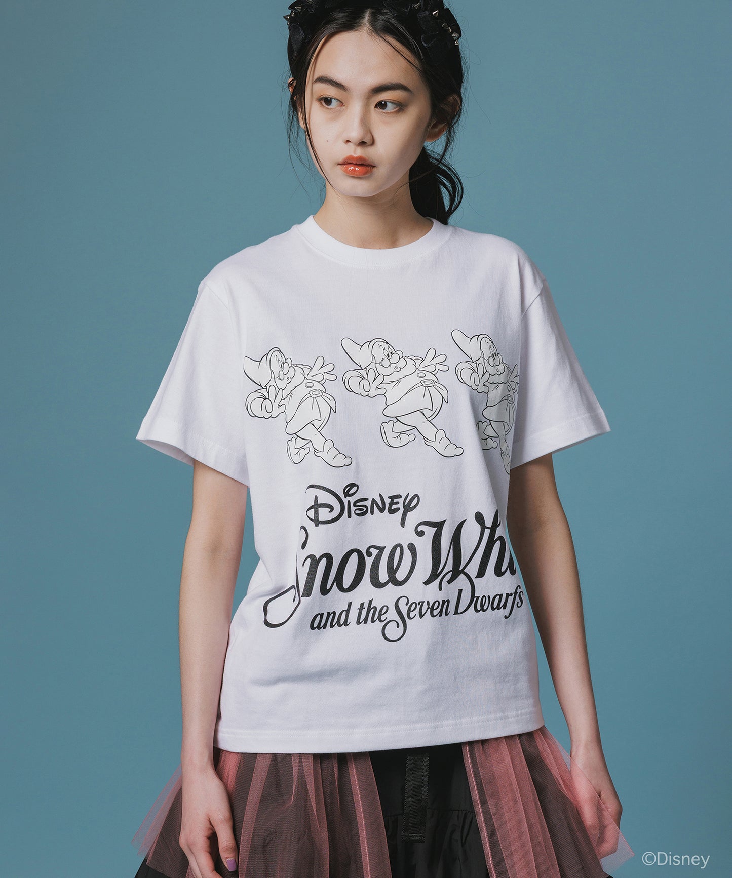 Disney 『Snow White』 NON TOKYO 　 PRINT T-SHIRT(DOC)