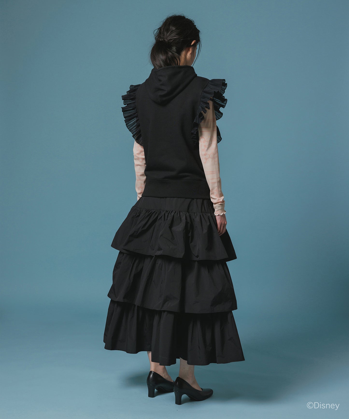 Disney 『Snow White』 NON TOKYO 　FRILL SLEEVE HOODIE