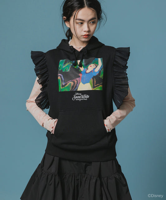 Disney 『Snow White』 NON TOKYO 　FRILL SLEEVE HOODIE