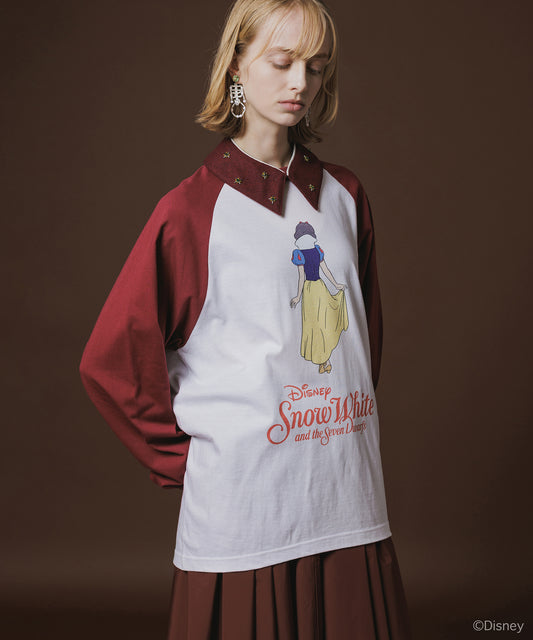 Disney 『Snow White』 NON TOKYO 　PRINT RAGLAN T-SHIRT(SNOW WHITE)