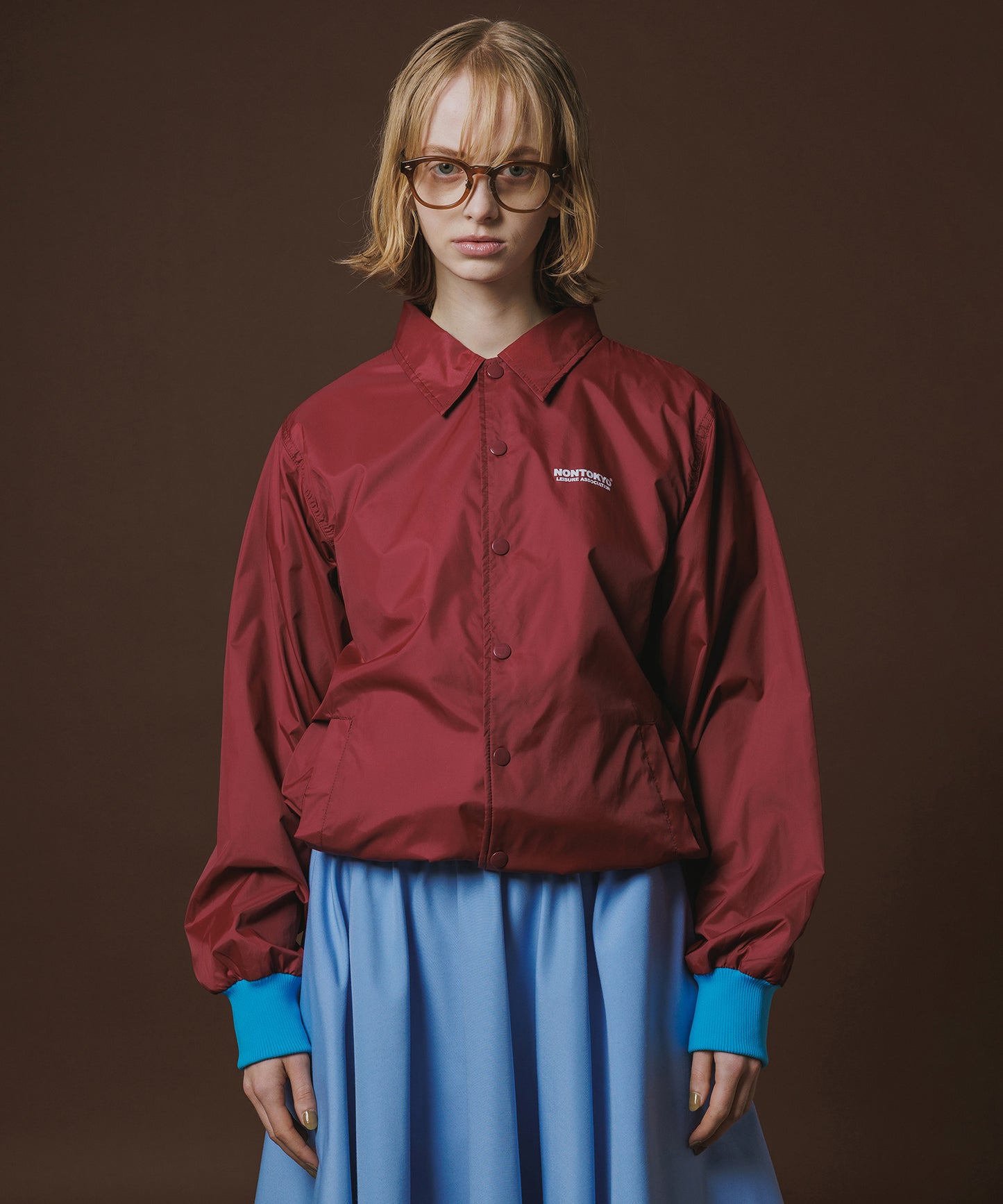 Disney 『Snow White』 NON TOKYO 　PRINT COACH JACKET(ANIMALS)