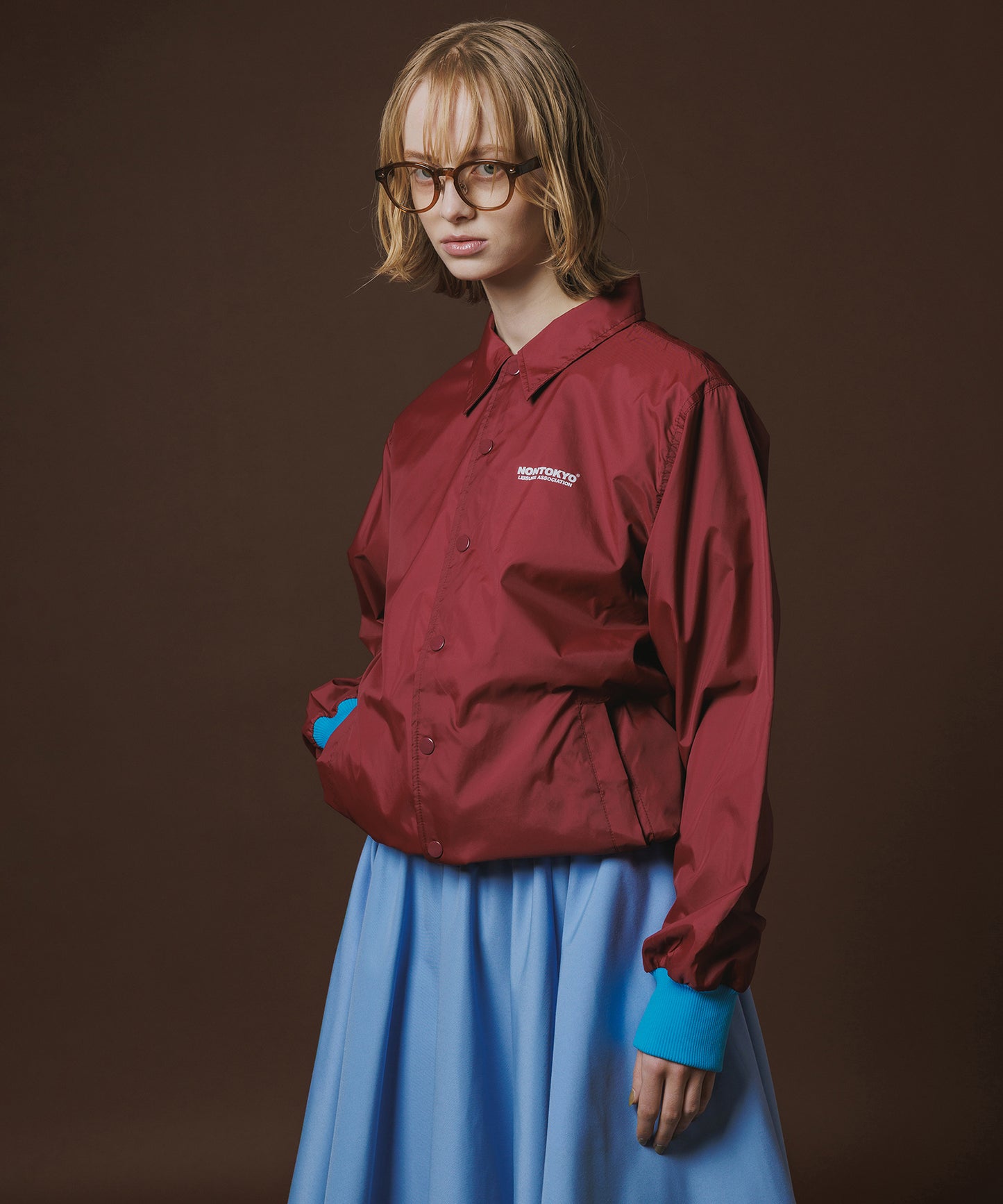 Disney 『Snow White』 NON TOKYO 　PRINT COACH JACKET(ANIMALS)