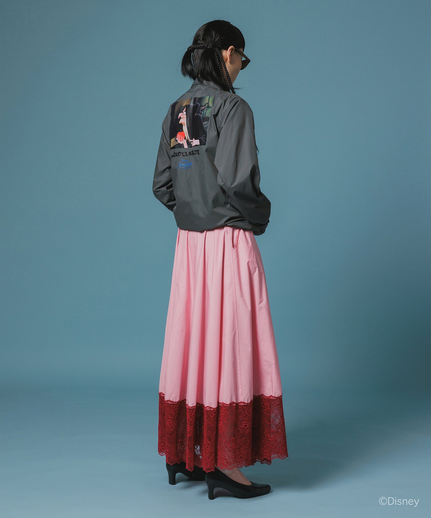 Disney 『Snow White』 NON TOKYO 　PRINT COACH JACKET(OLD HAG)