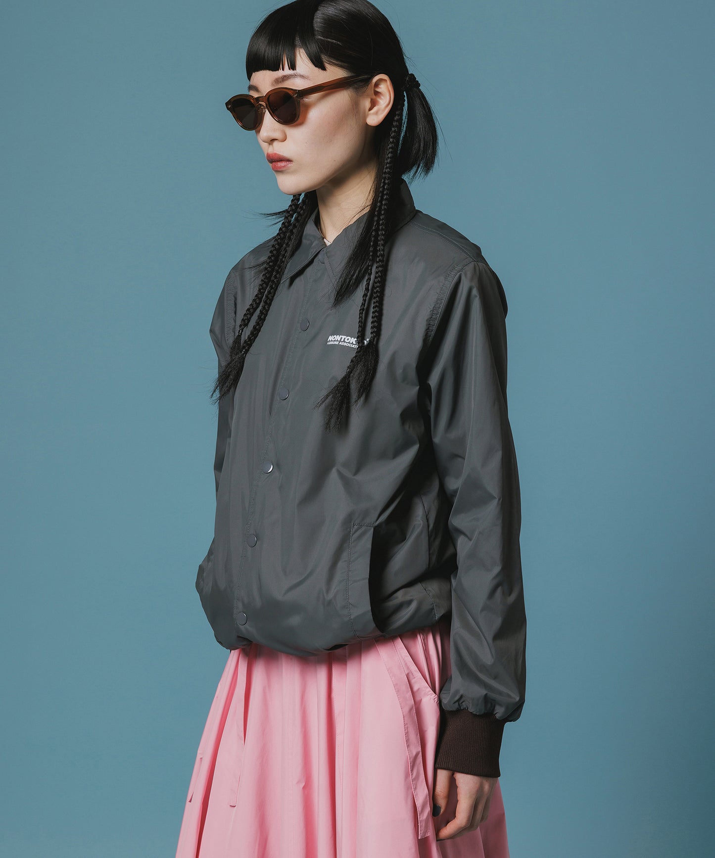 Disney 『Snow White』 NON TOKYO 　PRINT COACH JACKET(OLD HAG)