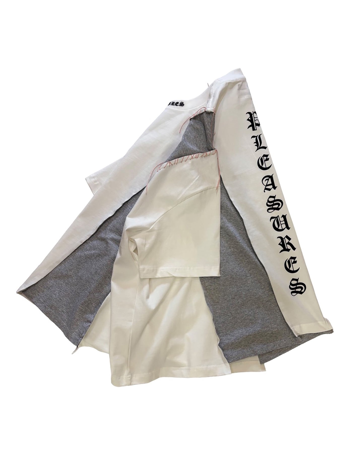 PLEASURES x DISCOVERED DOCKING WIDE TEE